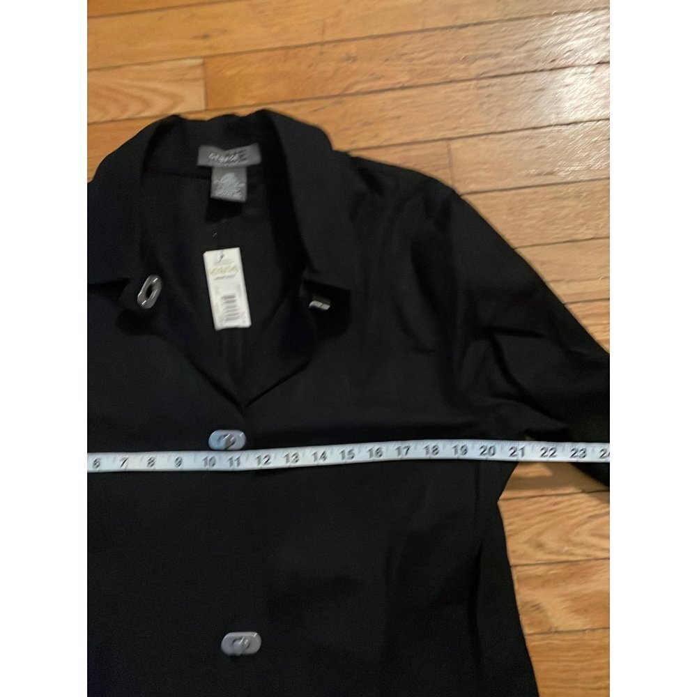 NEW Womens Size L Black George Jacket - Picture 6 of 8